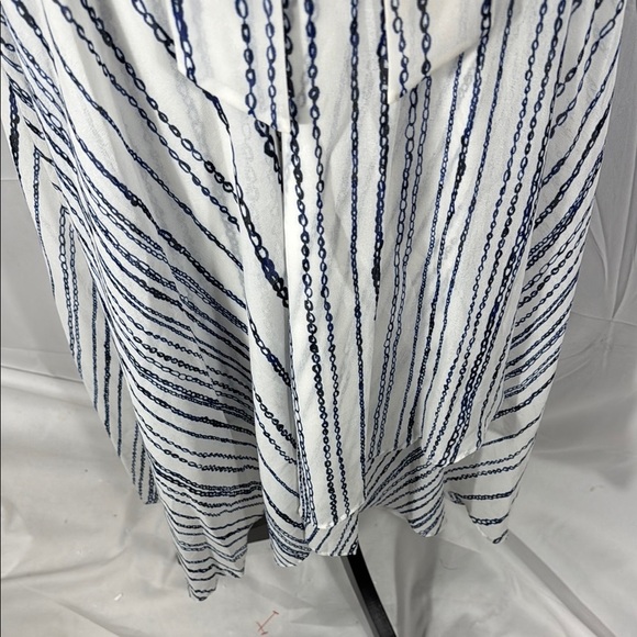 DKNY Stripped Dress in Blue Black and White Size 12 - Picture 5 of 9